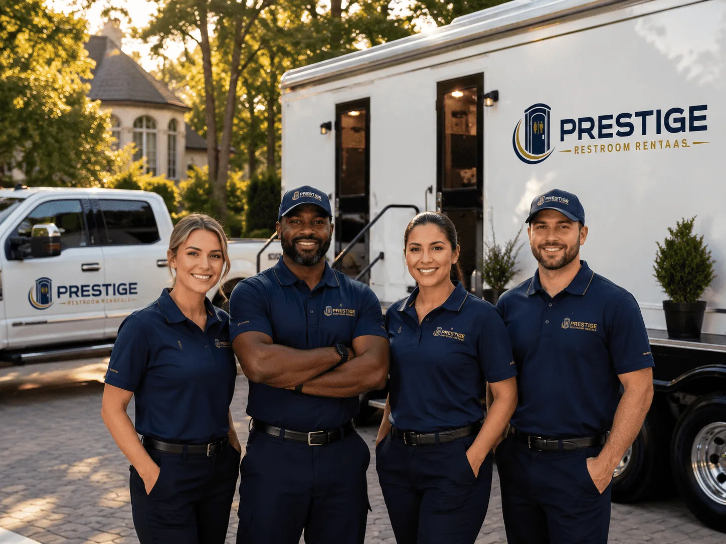 Trusted Luxury Portable Restrooms company in Winston, NM